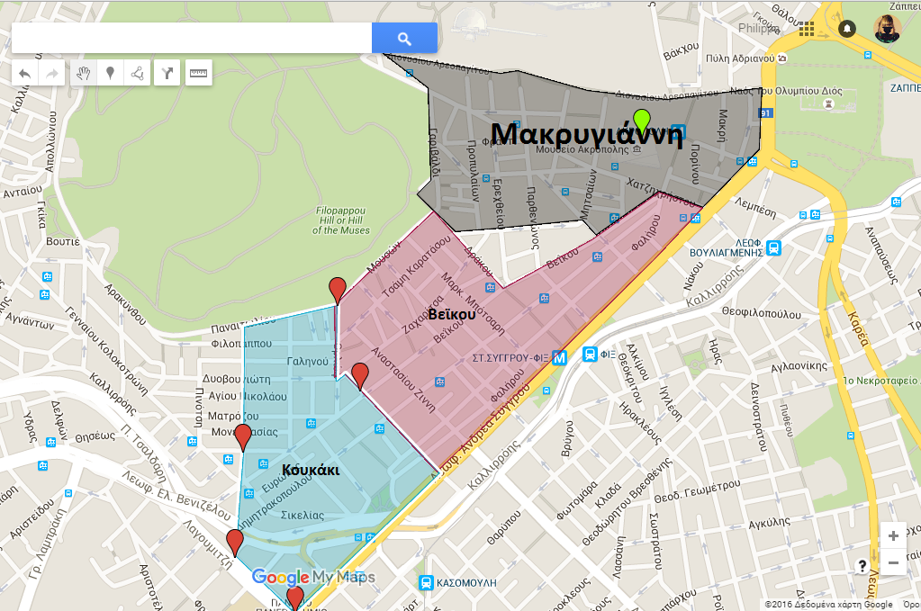 Кварталы Афин Кварталы Афин