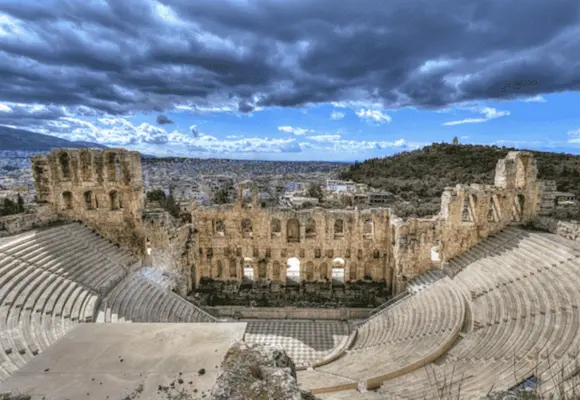 Одеон Герода Аттика — античный театр у подножия Акрополя в Афинах