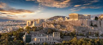 Athens panorama from the Acropolis