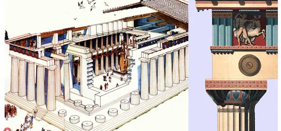 Древний парфенон