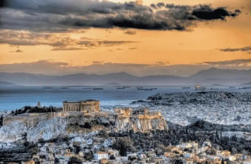 Вид с холма ликавитос