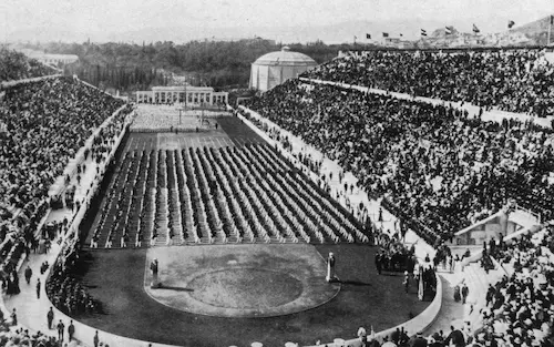 Eröffnung der Olympischen Spiele 1896