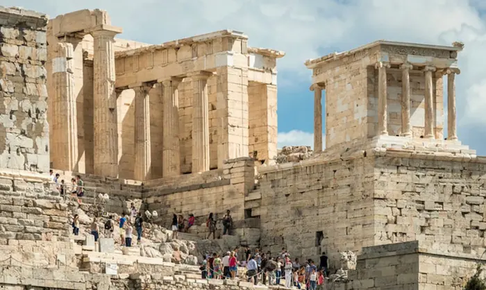 Пропилеи и храм Ники Аптерос