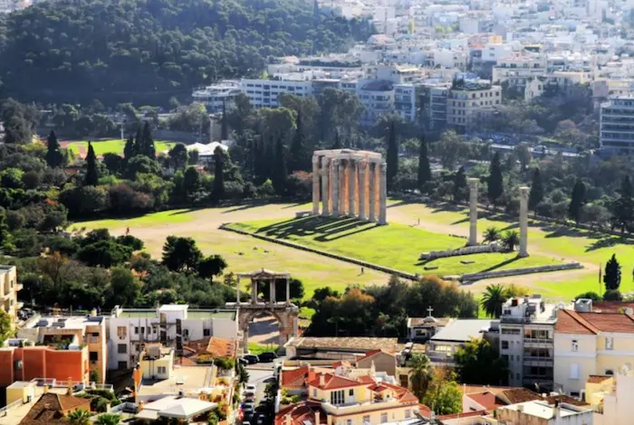 Панорама храма Зевса