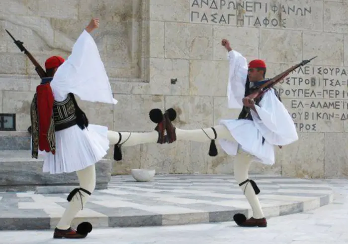 Wachwechsel der Evzonen