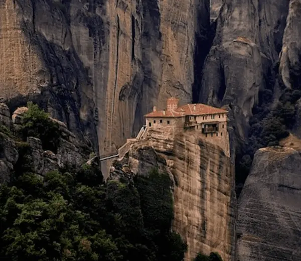 Meteora: stone staircases
