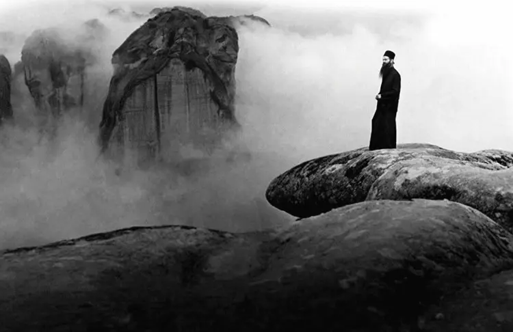 Météores : monastère dans les rochers