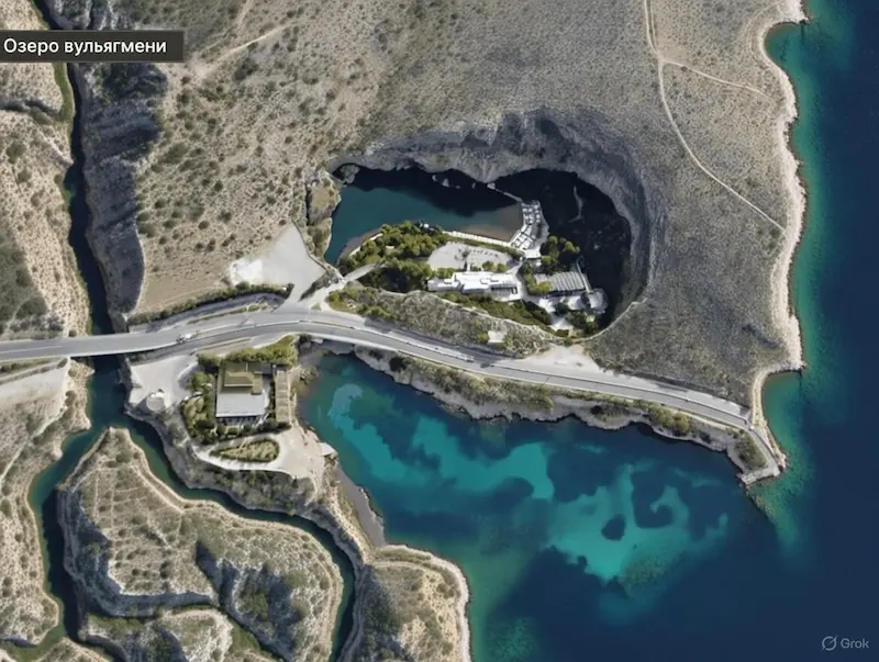 Вульягмени — вода и скалы