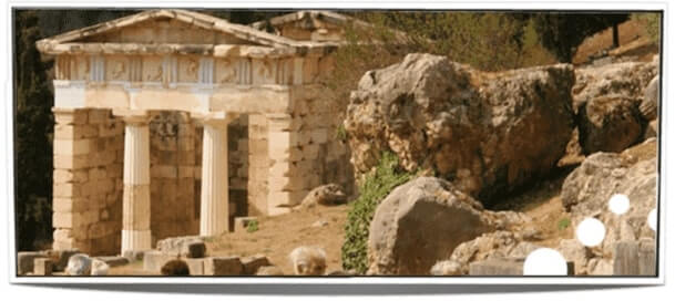 Сакровищница Афинян в Дельфах Сакровищница Афинян в Дельфах