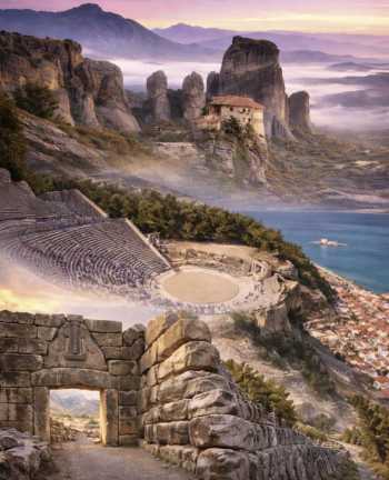 Grand tour de Grèce — Circuit de 4 jours depuis Athènes