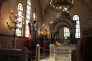 К мощам Апостола Андрея и "Великопещерной" иконе Богородицы