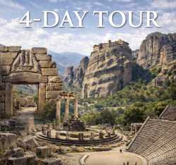 Große Griechenland-Rundreise — 4-Tage-Tour ab Athen
